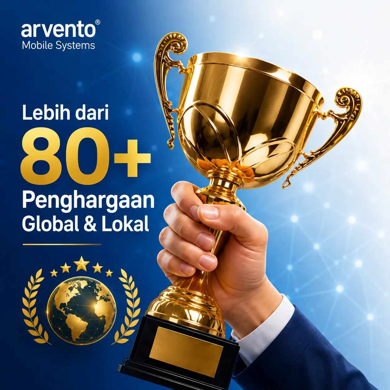 Lebih dari 80+ Penghargaan Global & Lokal